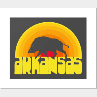 An Arkansas Pig in the Sun Posters and Art